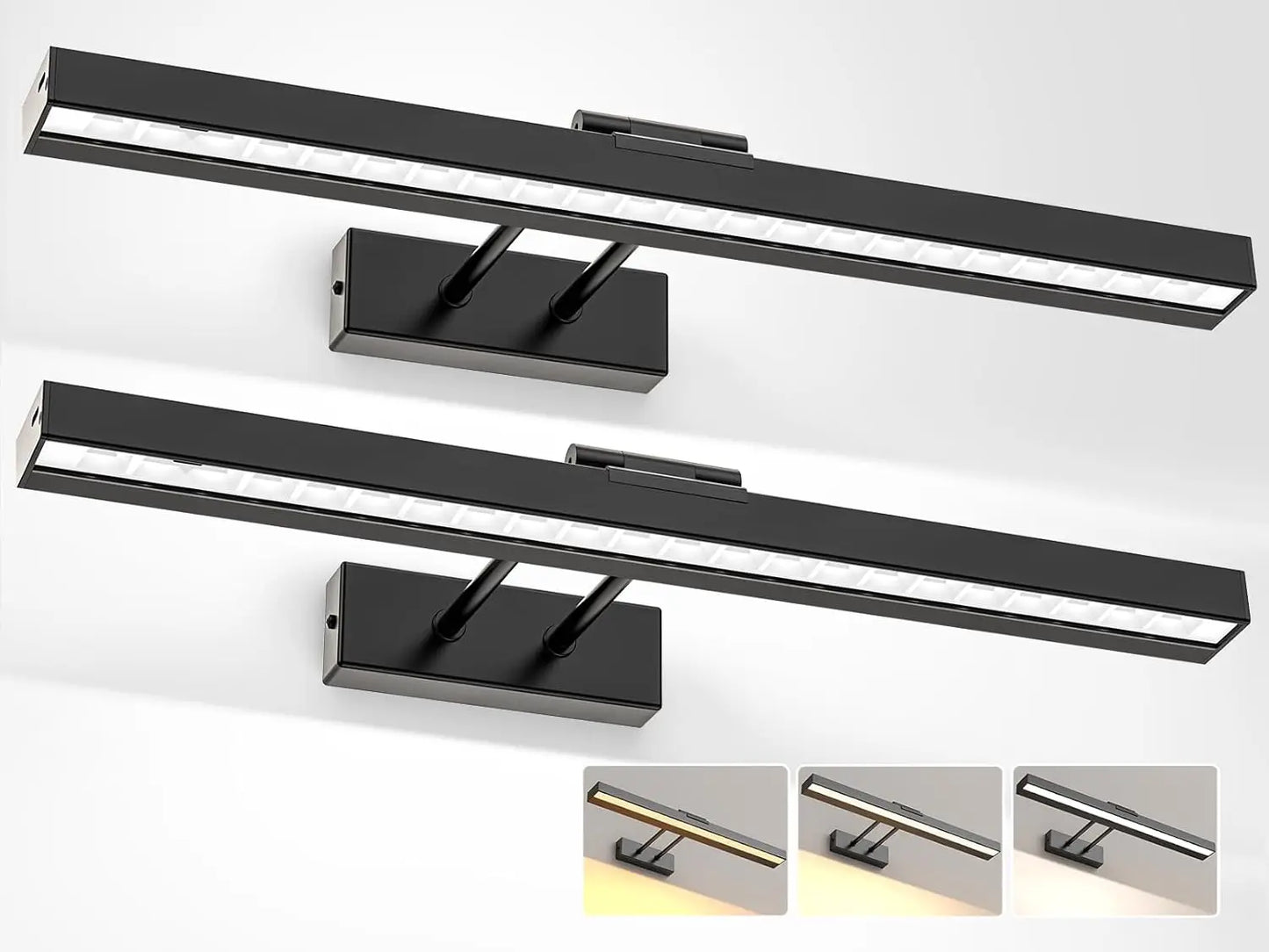 PRTILOUD Wireless Art Light For Paintings Dimmable With Remote