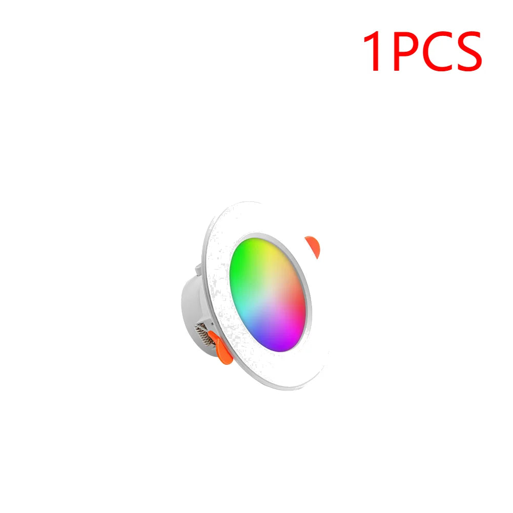 APWIKOGER 10W Smart LED Downlight RGB CCT Bluetooth Lamp