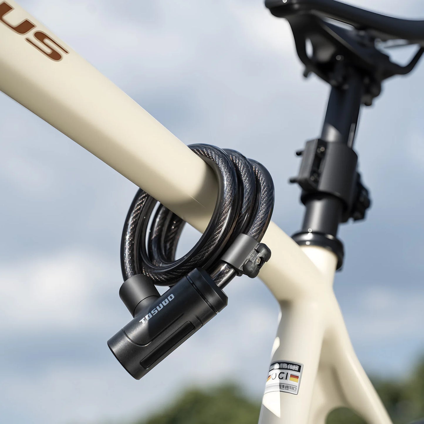 TOSUOD Bicycle Lock With Free Mounting Bracket And 2 Keys