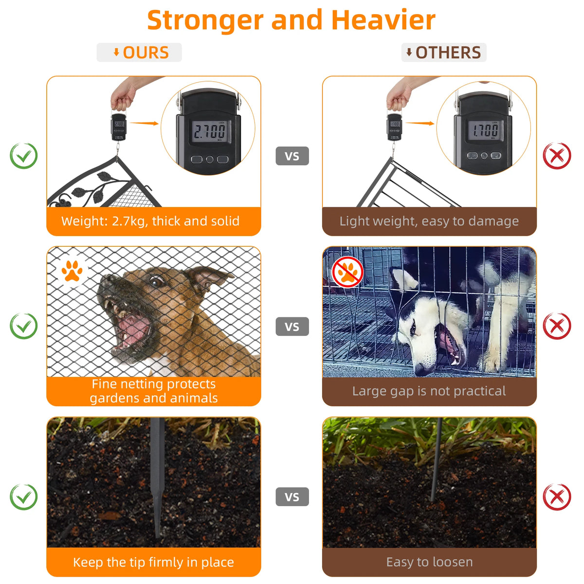 Bingopaw Heavy Metal Dog Playpen With Safety Latch