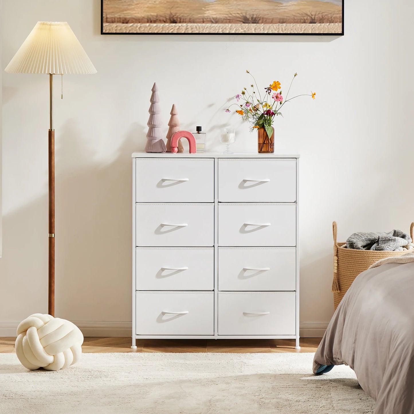 MCQ 8 Drawer Cabinet For Living Room Storage Organizer
