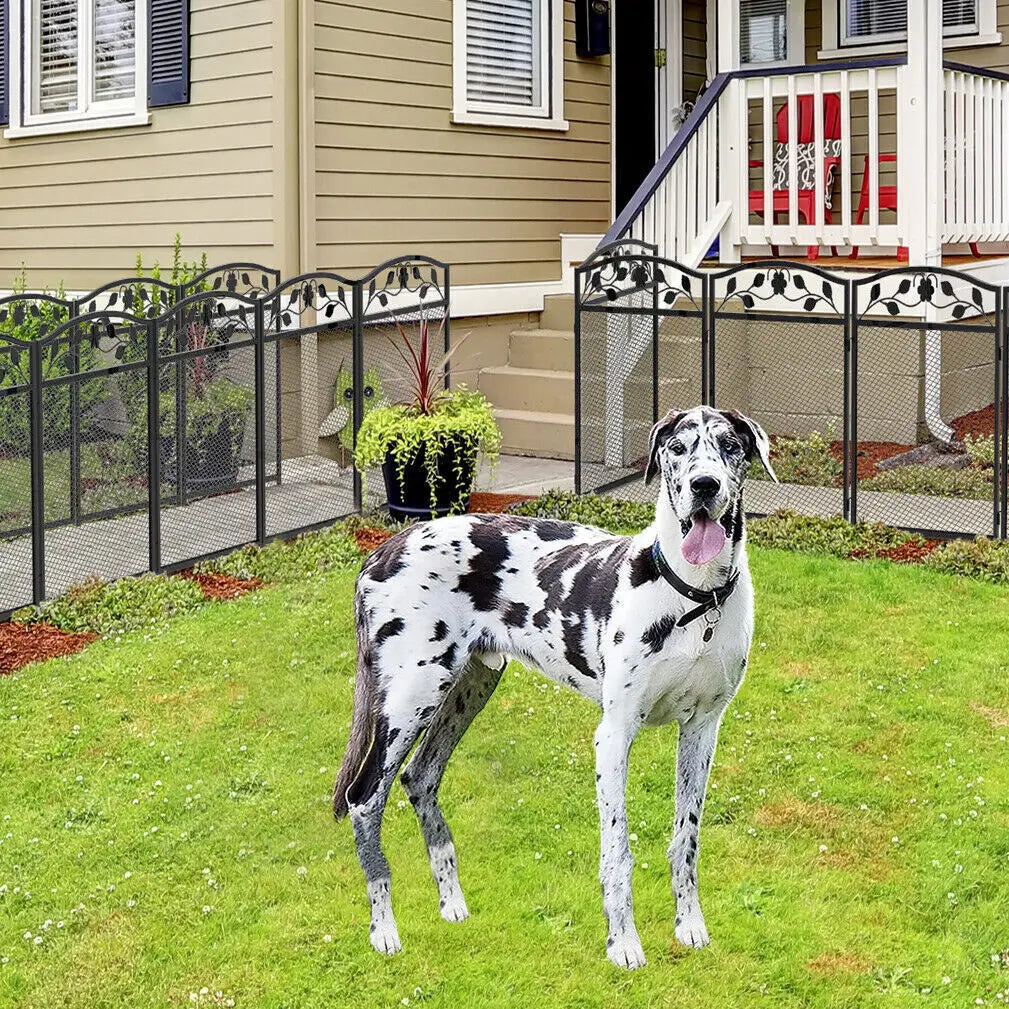 Bingopaw Heavy Metal Dog Playpen With Safety Latch