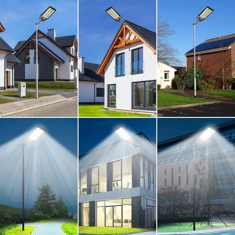 Solar Outdoor Security Light With Motion Sensor IP66 LED