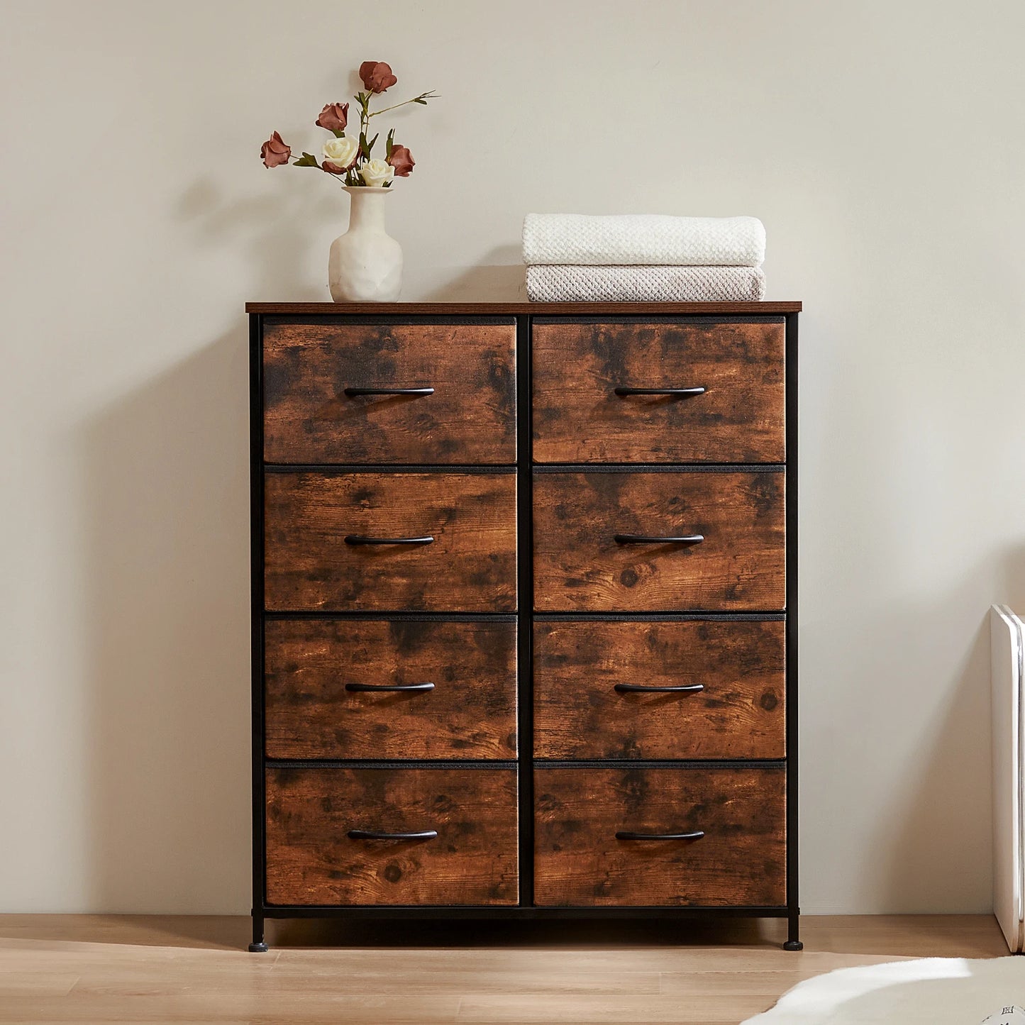 MCQ 8 Drawer Cabinet For Living Room Storage Organizer