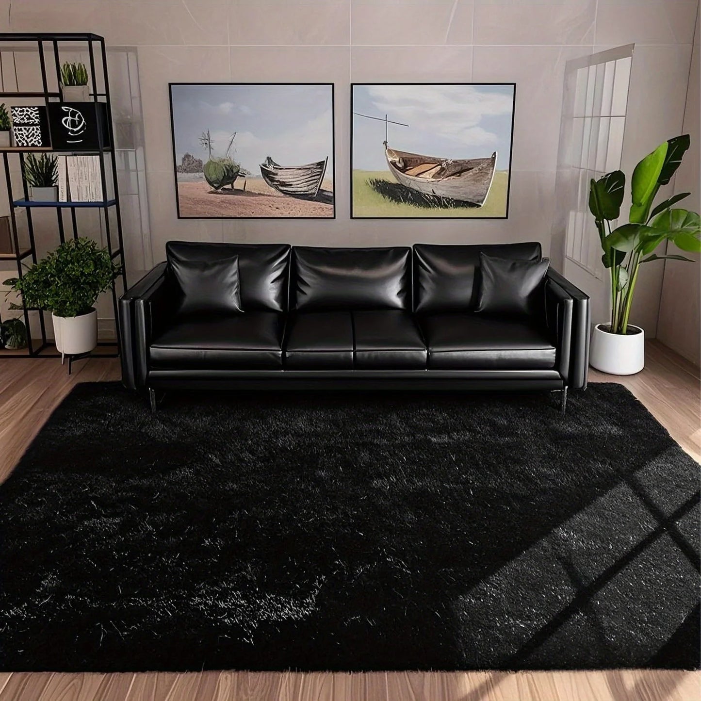 Aubusson Style Super Soft Plush Area Rug For Living Room