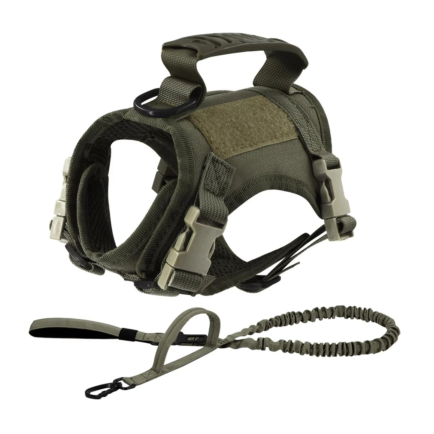 Tactical Puppy Harness Leash Set For Small Dogs Training