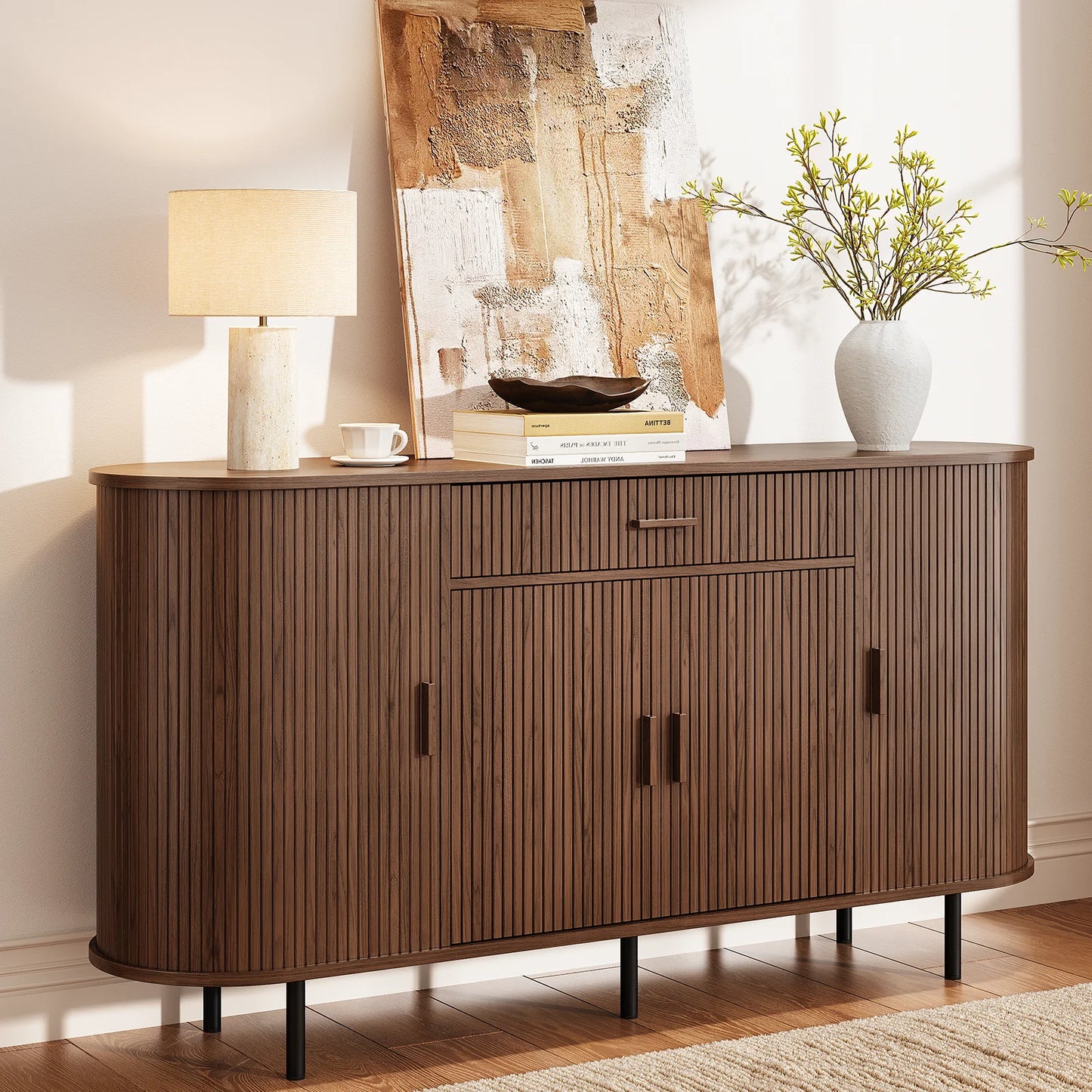 ONBRILL Sideboard Buffet Cabinet With Storage For Kitchen