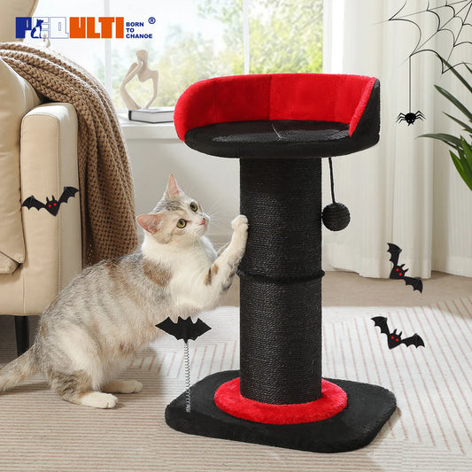 PAWZ Road Large Cat Scratching Post Indoor Gothic Cat Tree