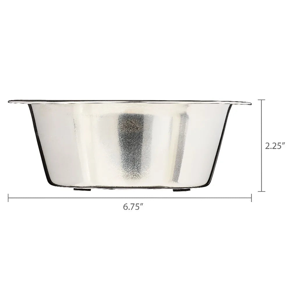 Durable Stainless Steel Pet Bowl For Dogs And Cats