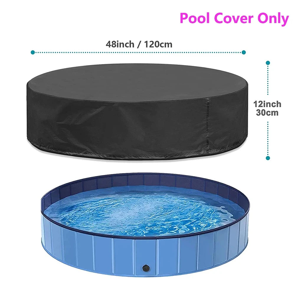 Foldable Dog Swimming Pool Portable Pet Grooming Tub