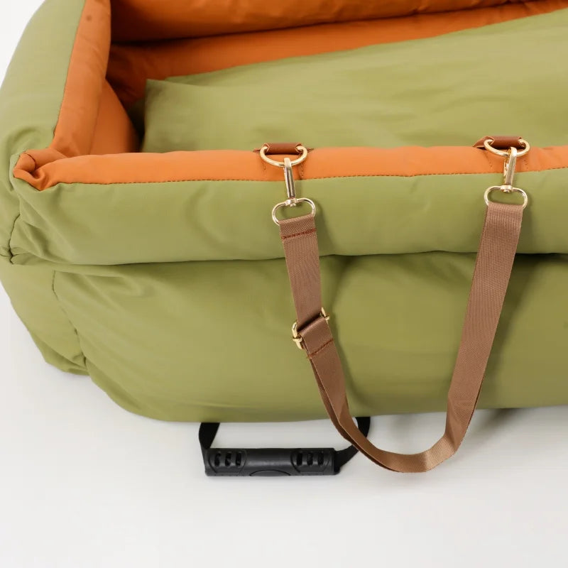 Foldable Travel Pet Car Seat Bed For Dogs And Cats