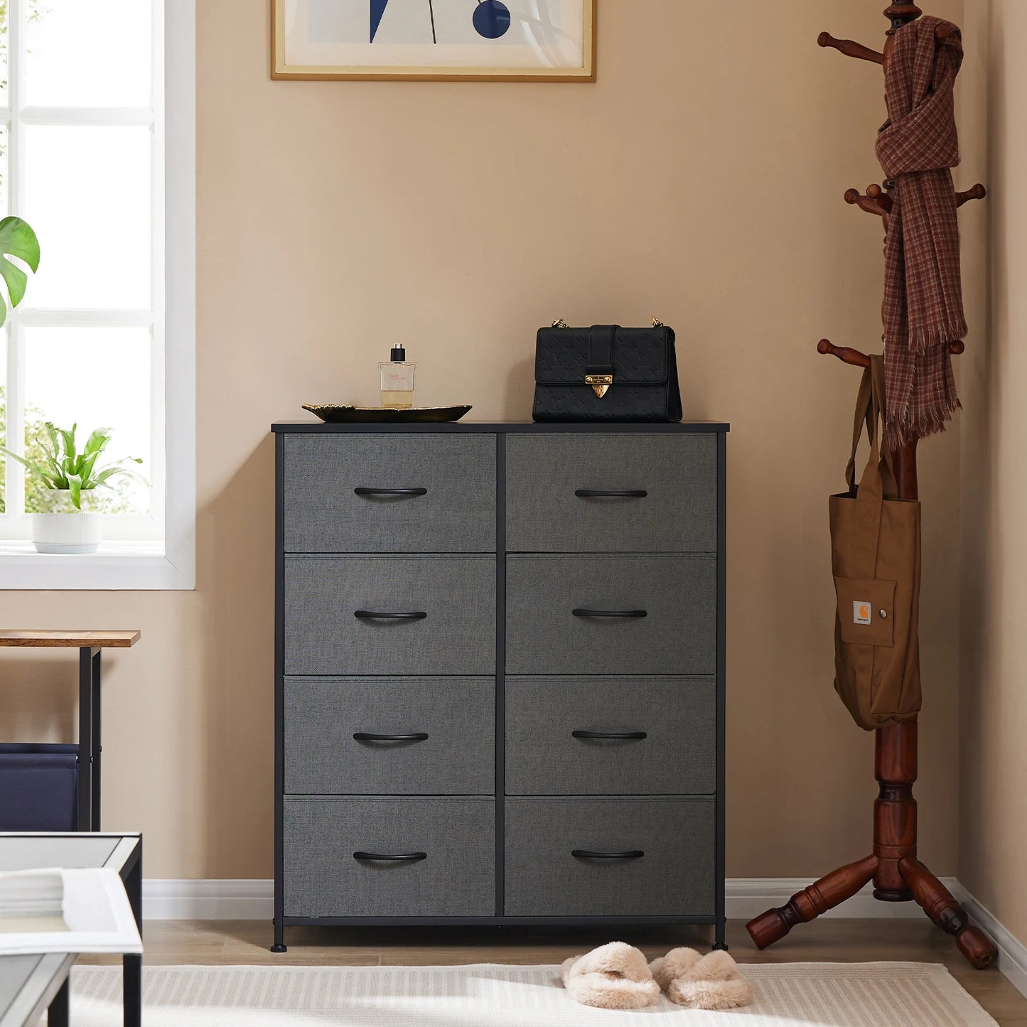 MCQ 8 Drawer Cabinet For Living Room Storage Organizer