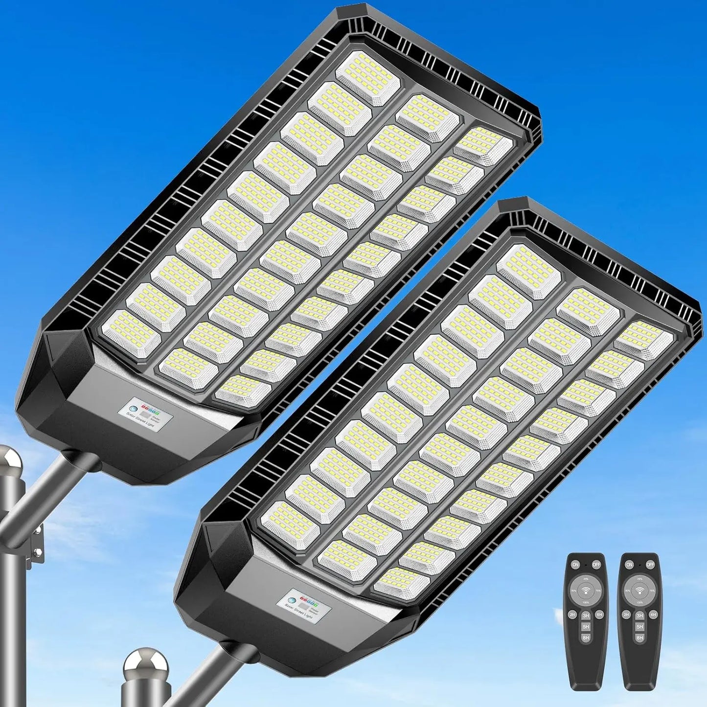 Solar Outdoor Security Light With Motion Sensor IP66 LED
