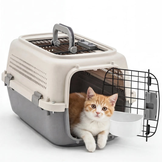 Pet Carrier for Small Dogs and Cats With Enhanced Security
