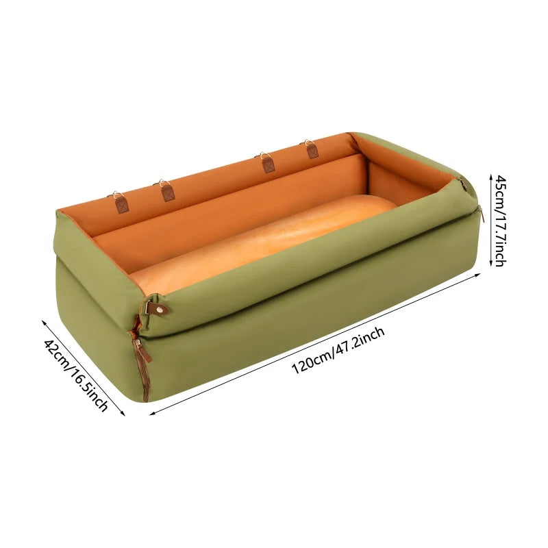 Foldable Travel Pet Car Seat Bed For Dogs And Cats