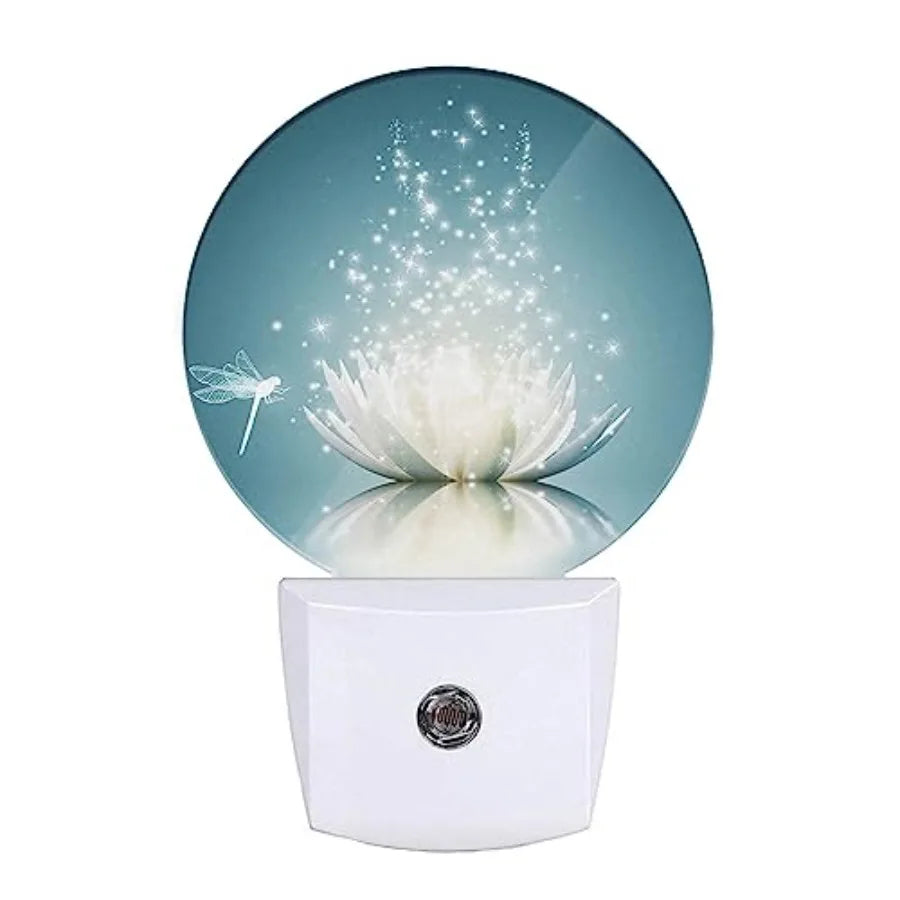 Floating Sharks Night Light With Dusk To Dawn Sensor