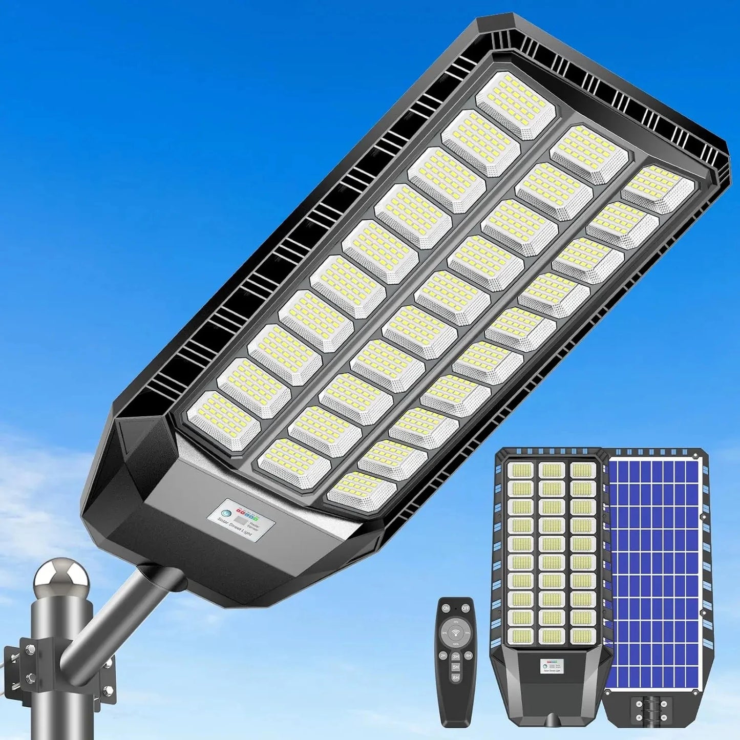 Solar Outdoor Security Light With Motion Sensor IP66 LED