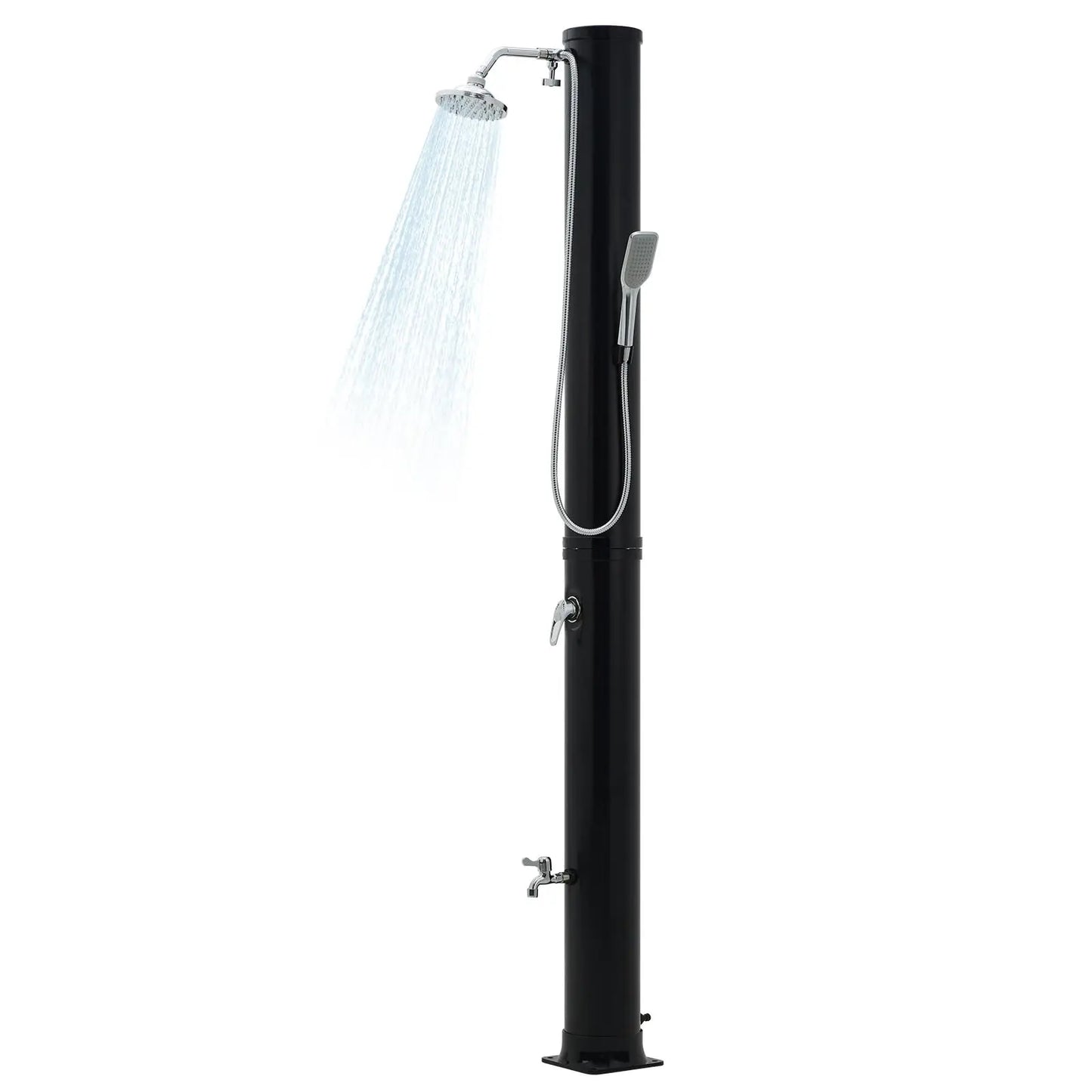 HiMISS Solar Heated Freestanding Pool Shower Outdoor Kit