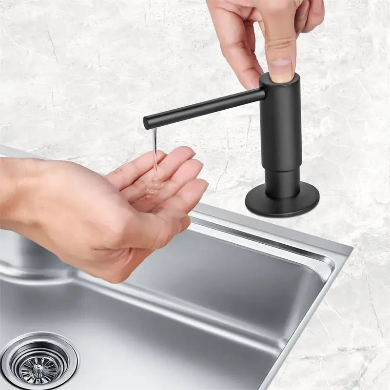 Samodra Brass Pump Liquid Soap Dispenser For Kitchen