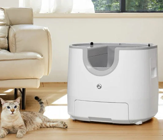 Furoomate Automatic Self-Cleaning Cat Litter Box For Easy Maintenance
