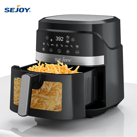 SEJOY 8-in-1 Air Fryer Oven for Frying, Roasting and Baking