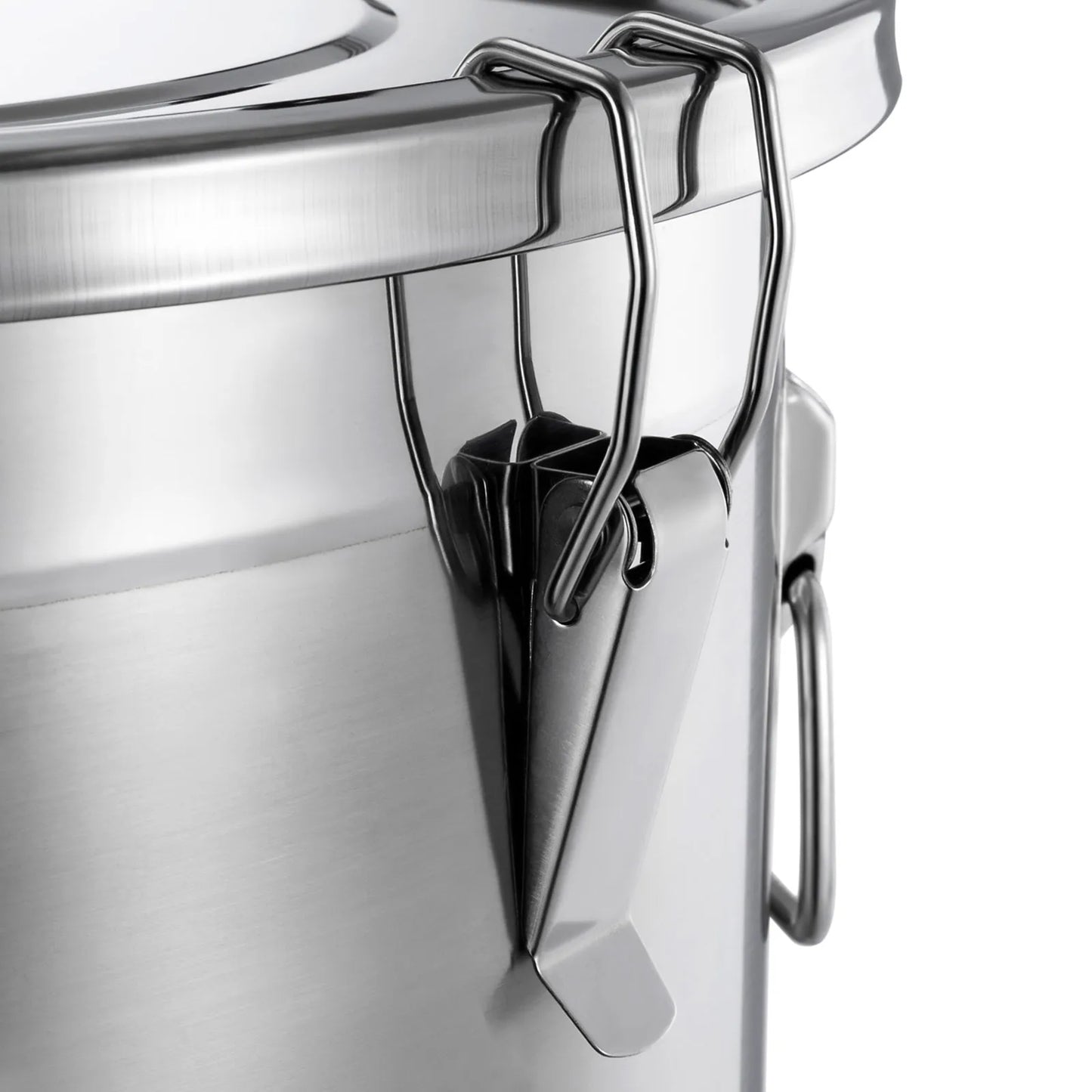 Bymaocar Stainless Steel Airtight Canister With Lid
