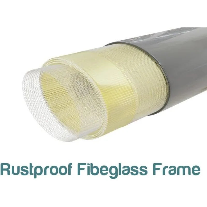 Proof Above Ground Pool Frame Fiber Glass 1836 Gallon Capacity