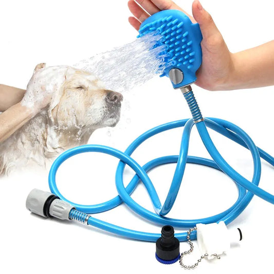 Dog Bathing Sprayer For Grooming With Massage Shower Tool