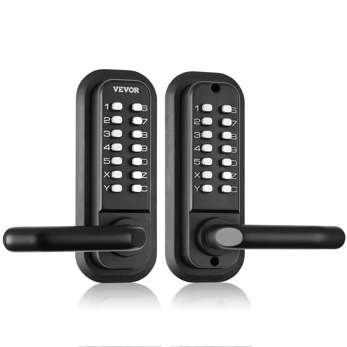 SucceBuy Keyless Entry Lock Single And Double 14 Digit Keypad
