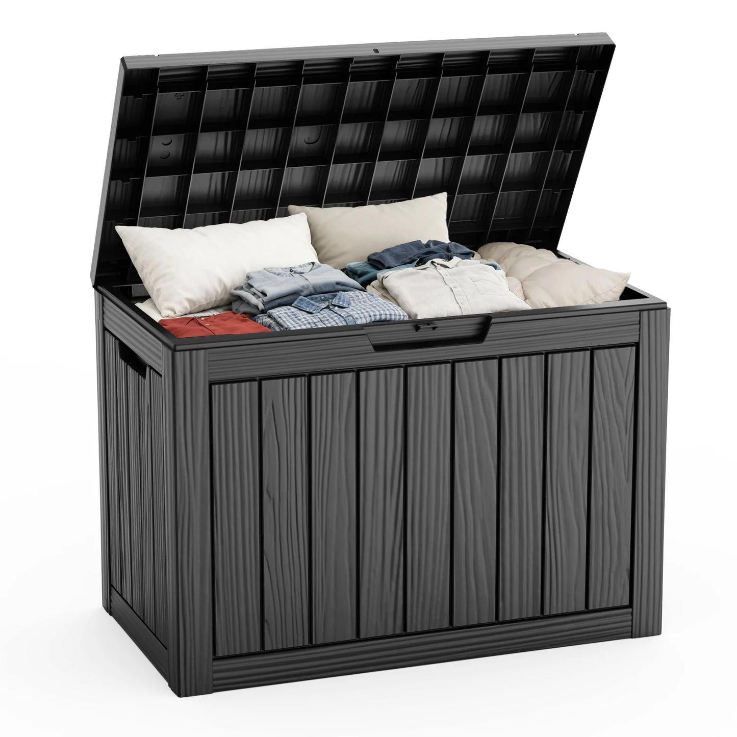 Waterproof Outdoor Storage Box Lockable Deck Box For Patio Furniture