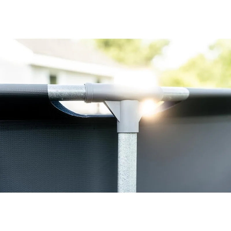 Proof Above Ground Pool Frame Fiber Glass 1836 Gallon Capacity