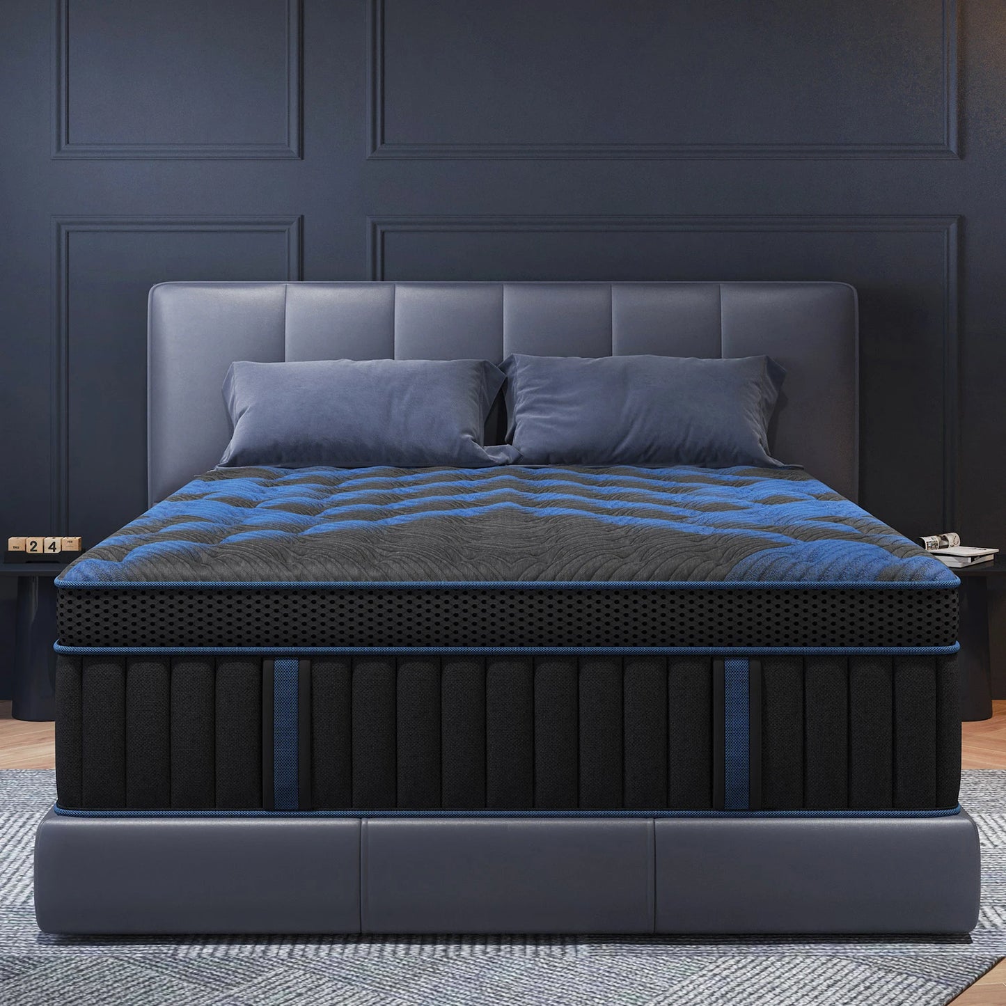 Sweetlove Gel Memory Foam Hybrid Pocket Spring Mattress In A Box Medium Firm